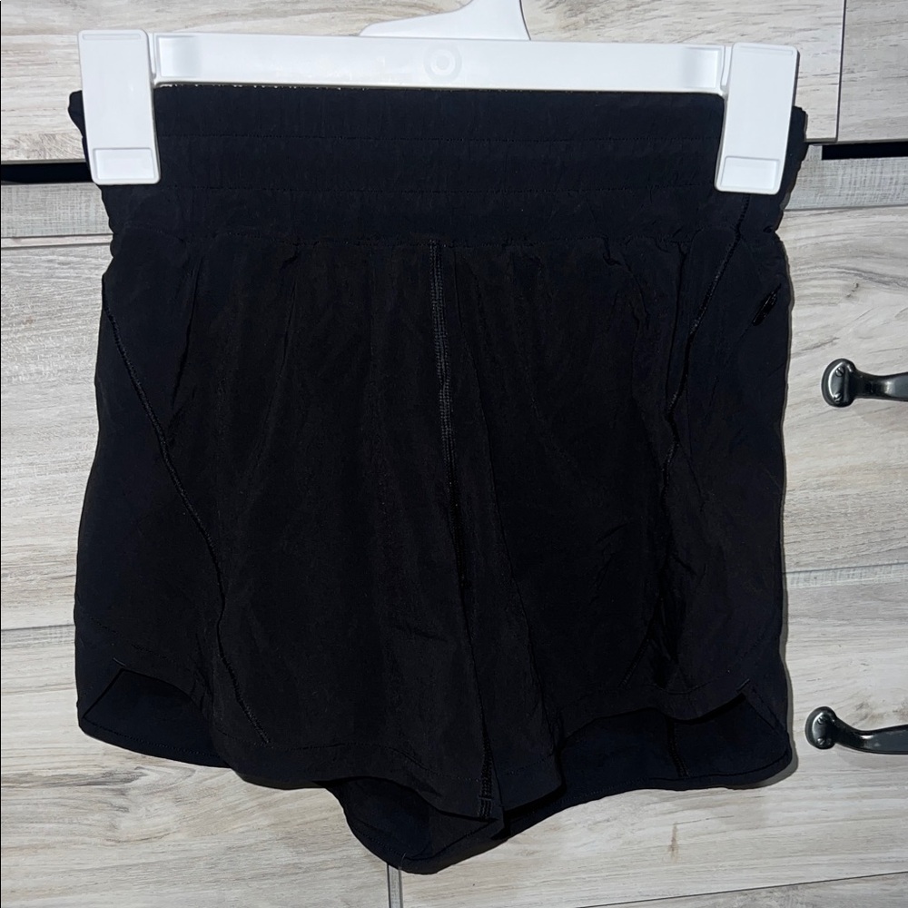 lululemon athletica Black High-Waist Bike Shorts